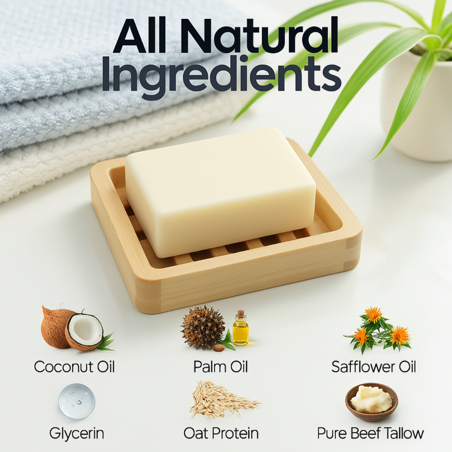 Tallow Soap Bar