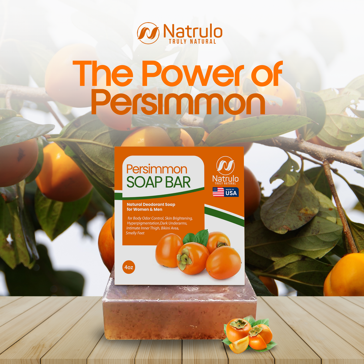 Persimmon Soap