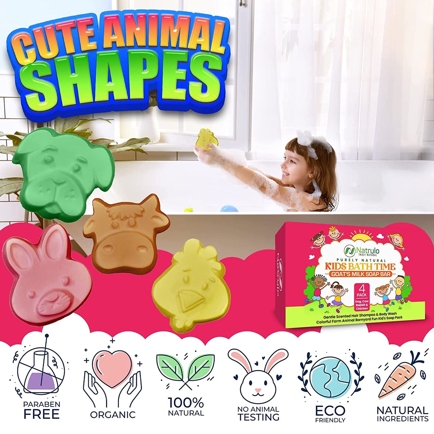 Kids Animal Soap