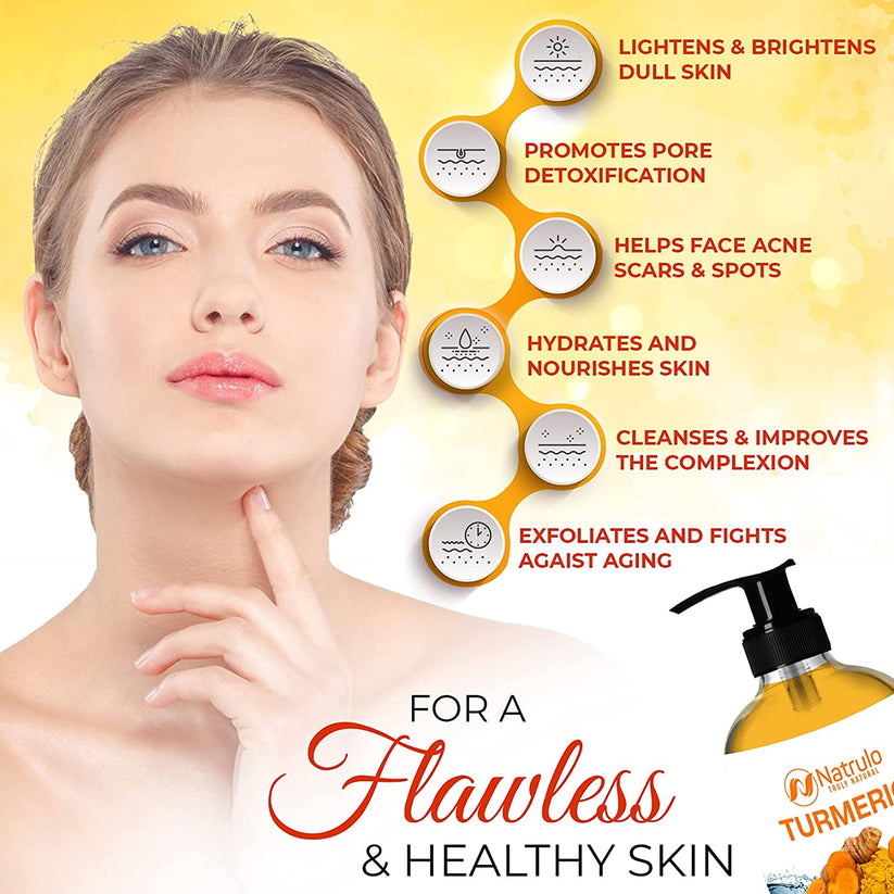 Turmeric Face Wash Natrulo